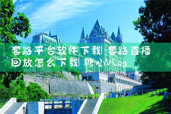 套路平台软件下载|糖心Vlog入口